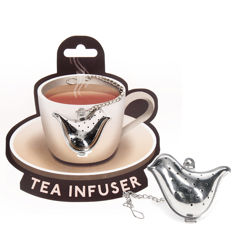 stainless steel tea infuser - bird