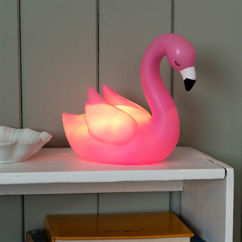 night light - pink flamingo