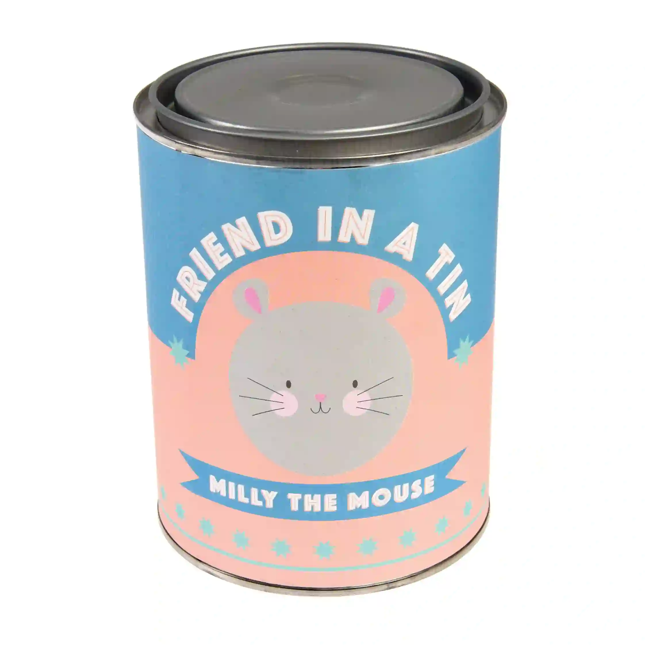 milly the mouse amigo en una lata