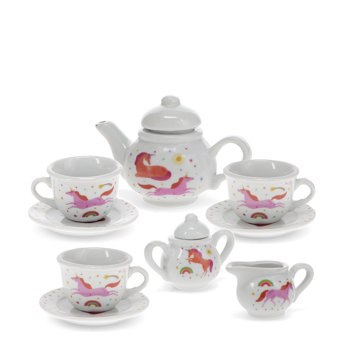 service à thé en céramique - unicorn