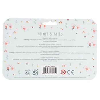 ohrringe zum aufkleben mimi and milo ohrringe zum aufkleben mimi and milo
