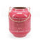 teelichthalter aus emaille - lebhaftem pink