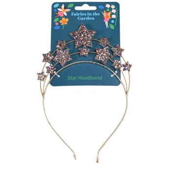 star headband - fairies in the garden star headband - fairies in the garden