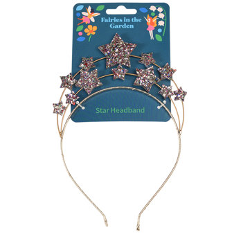 serre-tête étoile fairies in the garden