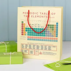 grand sac cadeau periodic table grand sac cadeau periodic table