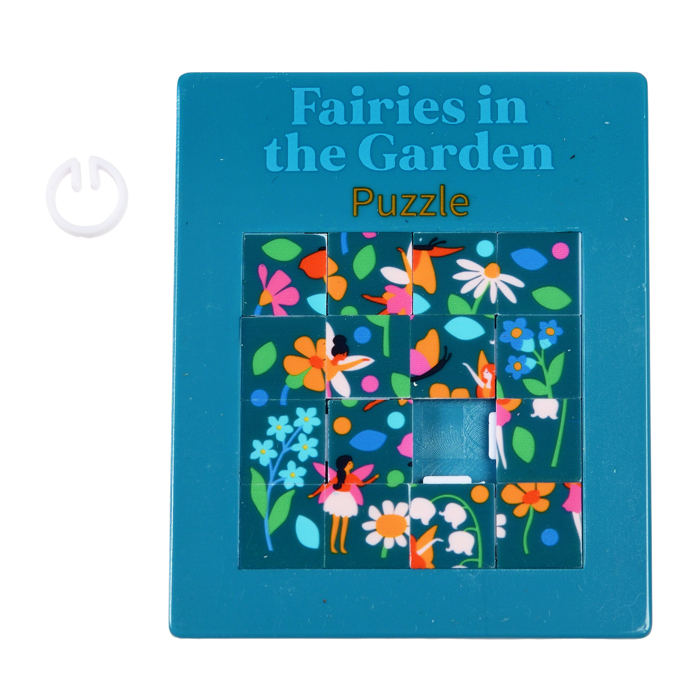 slide puzzle - fairies in the garden
