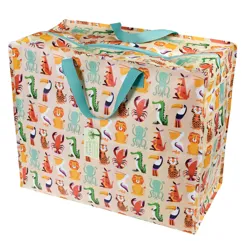 jumbo storage bag - colourful creatures