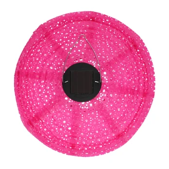 lanterne solaire d'extérieur ovni - fuchsia lanterne solaire d'extérieur ovni - fuchsia