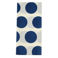 papier de soie spotlight bleu marine sur blanc (10 feuilles)