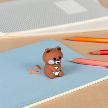 adorable animal pencil sharpener - bear