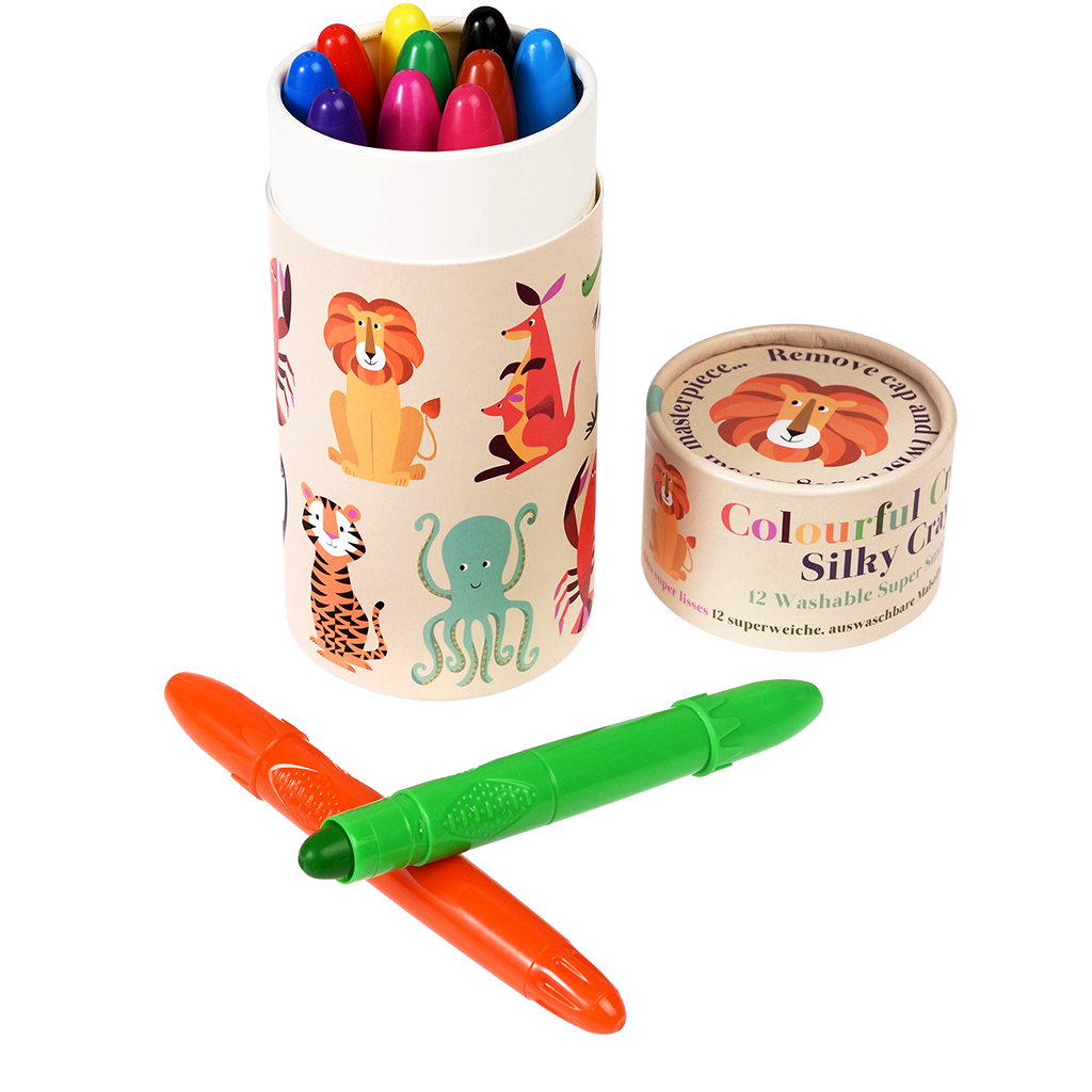 wachsmalstifte colourful creatures (12-er set)