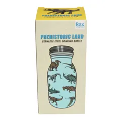 stainless steel bottle 250ml - prehistoric land stainless steel bottle 250ml - prehistoric land