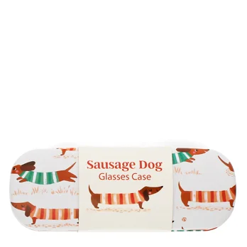 glasses case & cleaning cloth - sausage dog glasses case & cleaning cloth - sausage dog