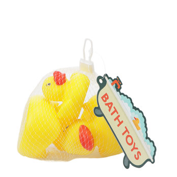 jouets de bain (lot de 3) - canards (jaune)