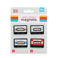 mini aimants pour supports musicaux (lot de 4) - cassette