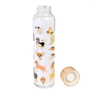 glass water bottle 420ml - best in show glass water bottle 420ml - best in show