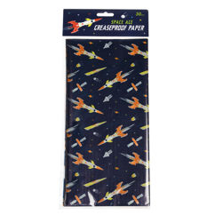 30 sheets greaseproof paper - space age