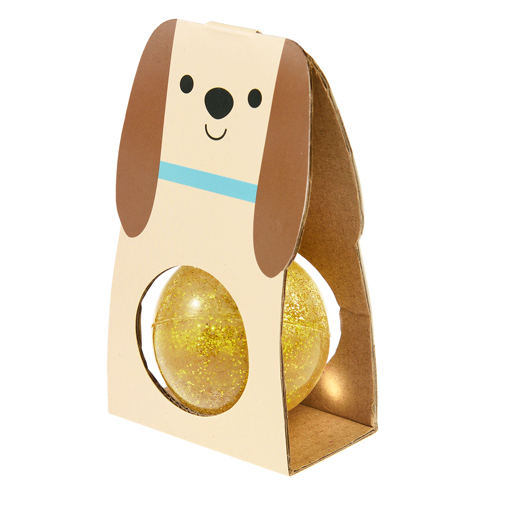 ballon en caoutchouc rebondissant chien