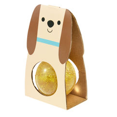 ballon en caoutchouc rebondissant chien