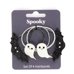 elastiques à cheveux pailletés (lot de 4) - spooky elastiques à cheveux pailletés (lot de 4) - spooky