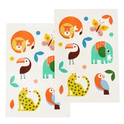 tatouages temporaires wild wonders (2 feuilles) tatouages temporaires wild wonders (2 feuilles)