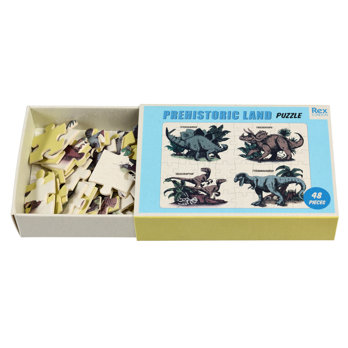 mini-puzzle prehistoric land
