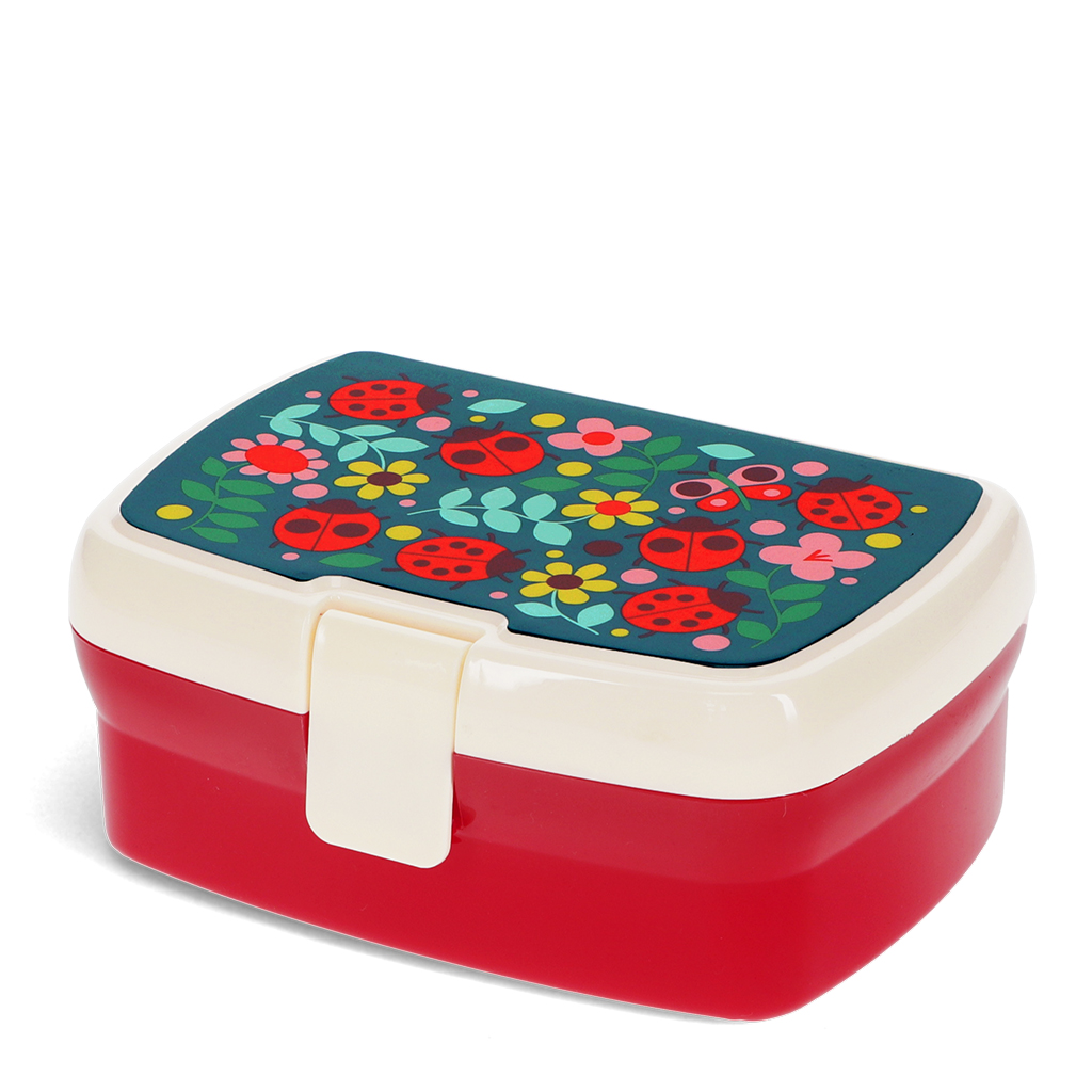 lunchbox mit fach - ladybird