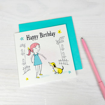 carte d'anniversaire little paris