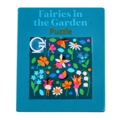 slide puzzle - fairies in the garden