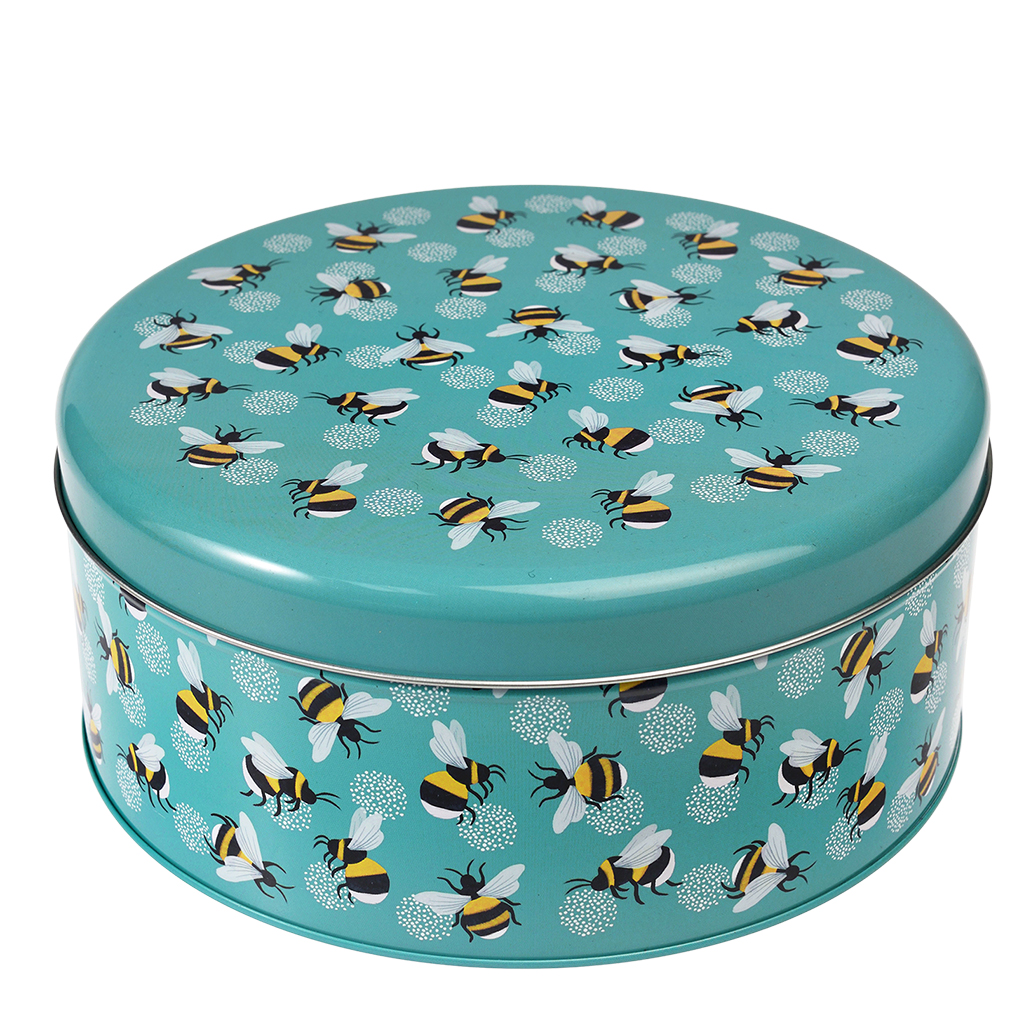 cake storage tin - bumblebee