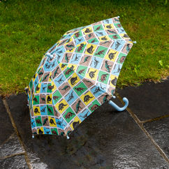 children's push-up umbrella - prehistoric land