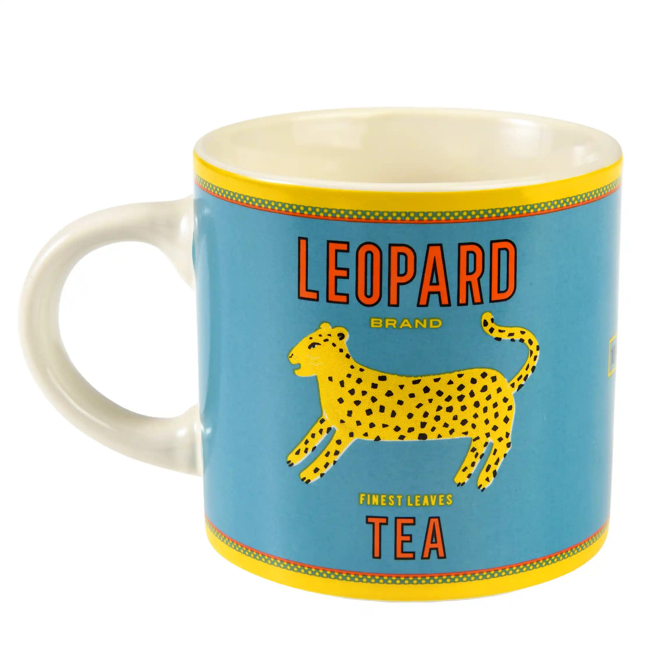 ceramic mug - leopard
