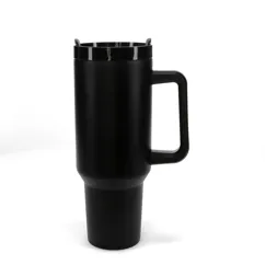 reise-trinkbecher mit griff (1,2l) - schwarz reise-trinkbecher mit griff (1,2l) - schwarz