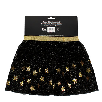 children's skirt - gold stars