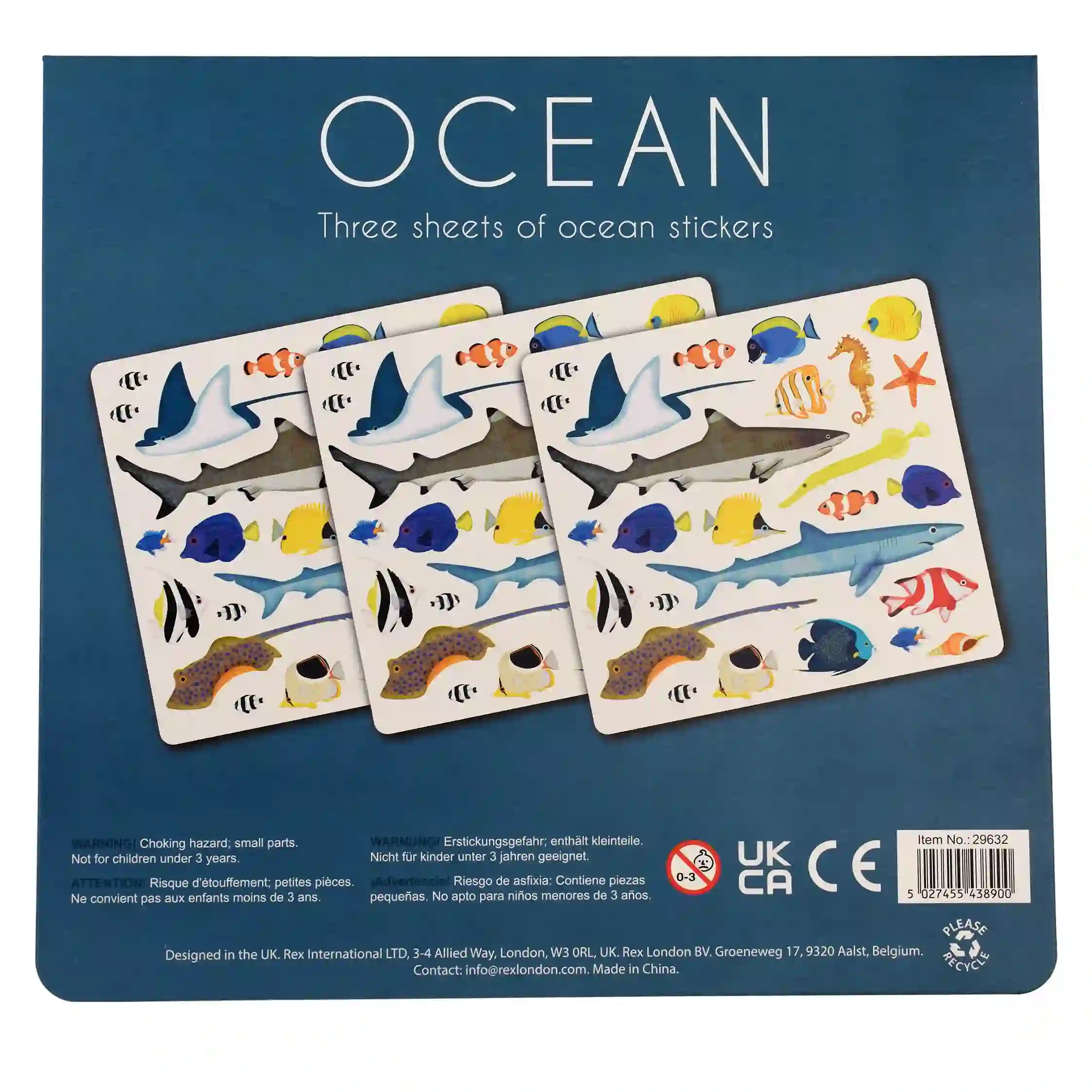 stickers - ocean animals