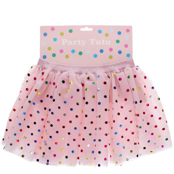 kinderock - party-tutu mit punkten