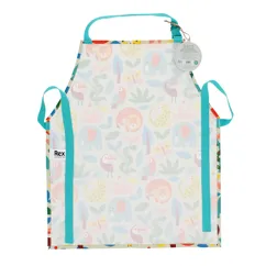 wipeable cotton children's apron - wild wonders wipeable cotton children's apron - wild wonders