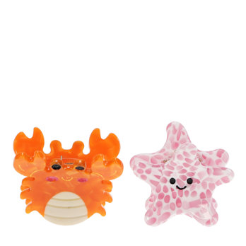 mini pinces à cheveux (lot de 2) - créatures marines