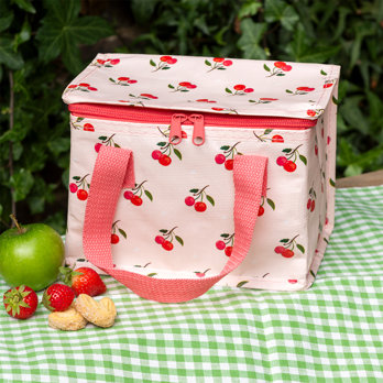 insulated lunch bag - little cherry