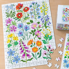 jigsaw puzzle (300 pieces) - wild flowers