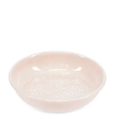 enamel trinket dish - soft pink enamel trinket dish - soft pink