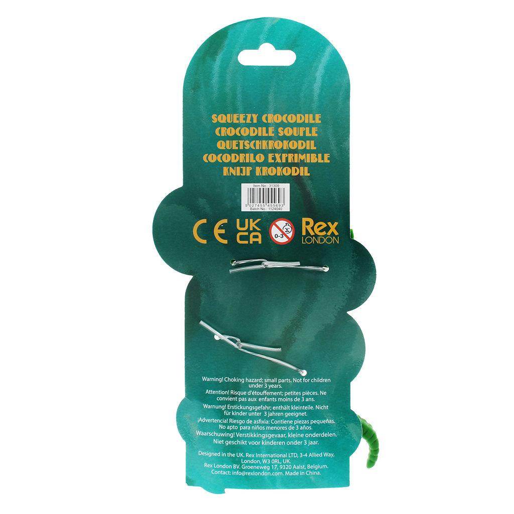 squishy toy - crocodile