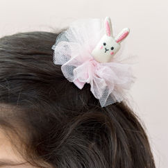 hair clip - ballet bunny