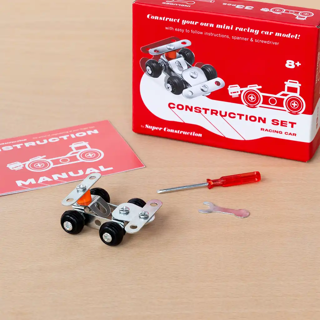 mini construction kit - racing car