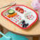 baby and toddler divider plate - little strawberry