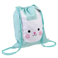 children's drawstring bag - bonnie the bunny