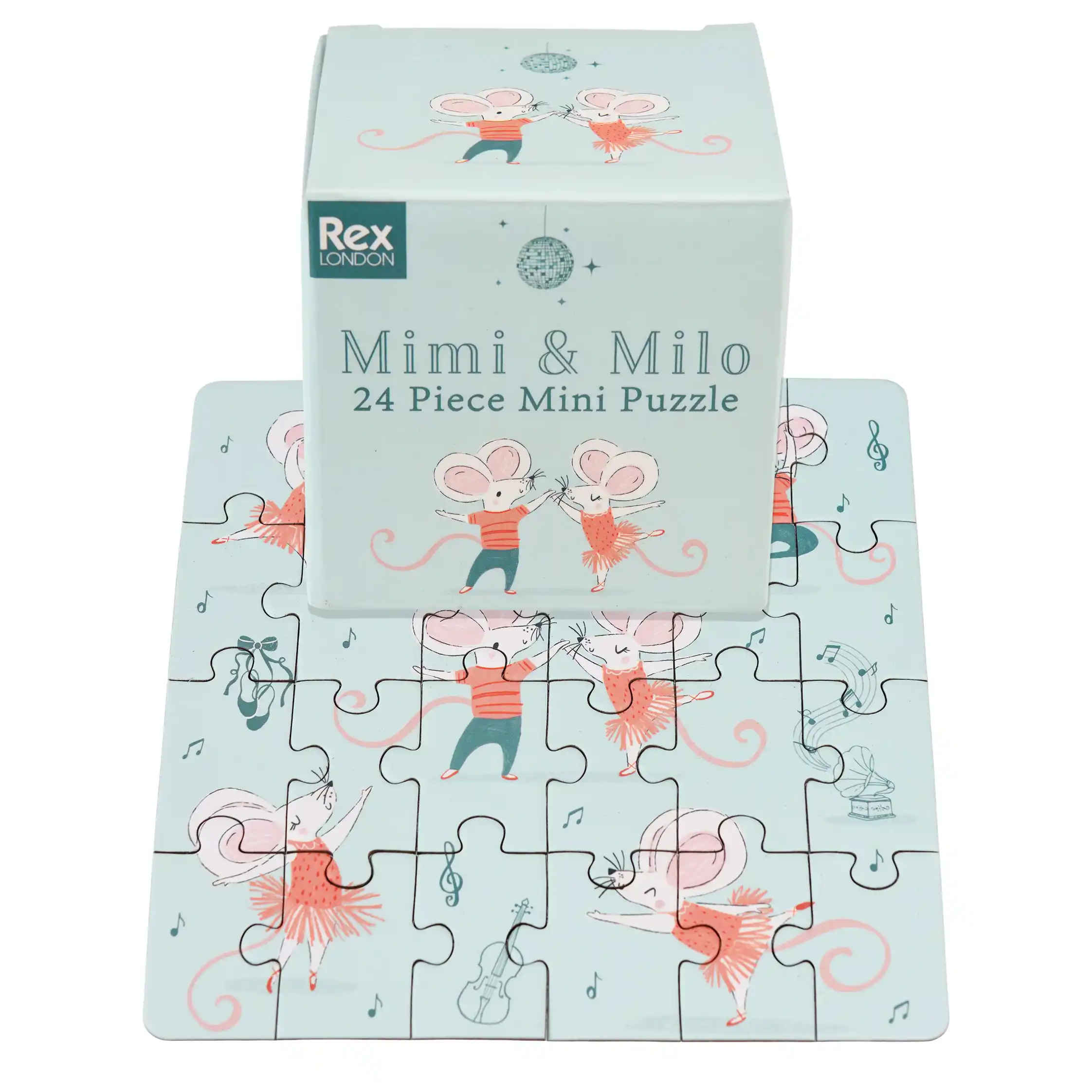 mini puzzle mimi y milo