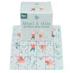 mini-puzzle mimi and milo (24 teile)