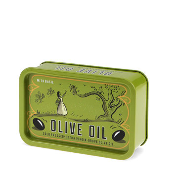 boîte de conservation miniature avec couvercle - olive oil