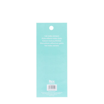 index stickers (pack of 6 pads) - cats